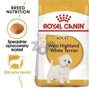 ROYAL CANIN West Highland White Terrier Adult 3kg karma sucha dla psów dorosłych rasy west highland white terrier