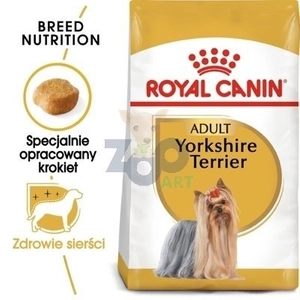 ROYAL CANIN Yorkshire Terrier Adult 7,5kg karma sucha dla psów dorosłych rasy yorkshire terrier / Opakowanie uszkodzone (2235,1561) !!!