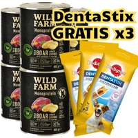 WILD FARM Monoprotein Wild Boar 6x800g hipoalergiczna karma dla psa