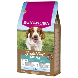 EUKANUBA Adult Small&Medium Grain Free 12kg 