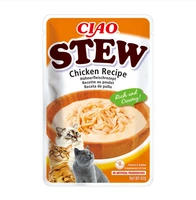 INABA  Cat Ciao Stew - kremowa potrawka dla kota o smaku kurczaka 40g 