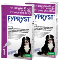 KRKA Fypryst Spot On 402 mg/4,02 ml dla Psów 40 - 60 kg 2 szt