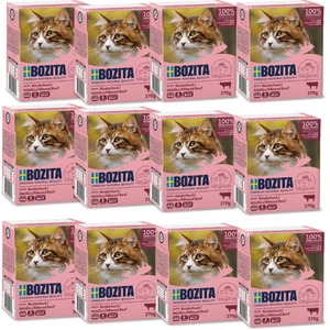 BOZITA Cat Siekana Wołowina W Galaretce 12x370g