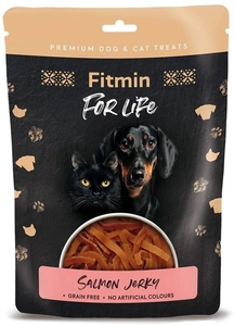 FITMIN DOG&CAT TREAT SALMON mini stripes 70g