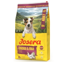 JOSERA Mini Adult Chicken & Rice 10kg / Opakowanie uszkodzone (875,1691,1196,1556,2221,1960)