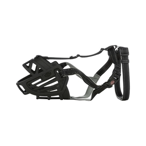 TRIXIE Kaganiec Muzzle Flex, silikonowy, M, czarny