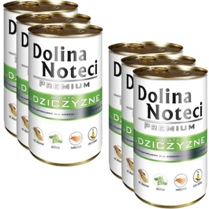 Dolina Noteci PREMIUM bogata w dziczyznę 6 x 400g