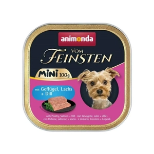 ANIMONDA Vom Feinsten mini adult  drób/łosoś/koperek 100g