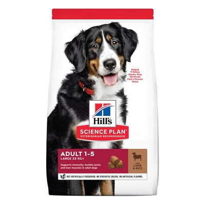 HILL'S SP Science Plan Canine Adult Large Breed Jagnięcina i Ryż 14kg opakowanie uszkodzone (3497)