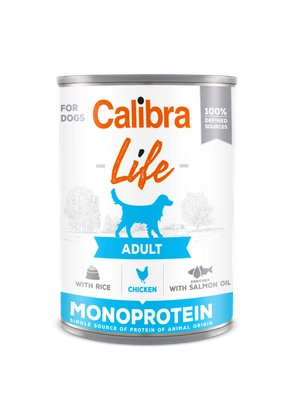 CALIBRA Dog Life Adult Chicken with rice 400g