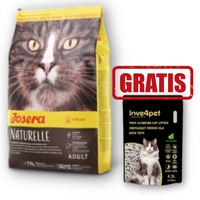 JOSERA Naturelle 10kg + Żwirek GRATIS!!