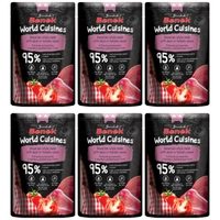 Super Benek World Cuisines Karma pełnoporcjowa dla dorosłych kotów. Potrawka po bawarsku z kaczką w pomidorowym sosie 6x100g