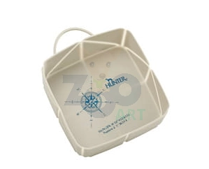 HUNTER silikonowa miska składana List beżowa 590ml