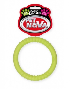 Pet Nova DOG LIFE STYLE Ringo 9,5cm żółte, aromat mięta