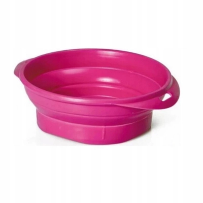 Miska gumowa składana dla psa na spacery 350 ml