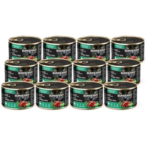 DOLINA NOTECI Super Rafi Cat P&F z gęsią i wątróbką z indyka dla kotów sterylizowanych 12x185g