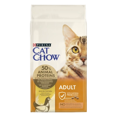 PURINA Cat Chow Adult Chicken Karma bogata w kurczaka 15kg 