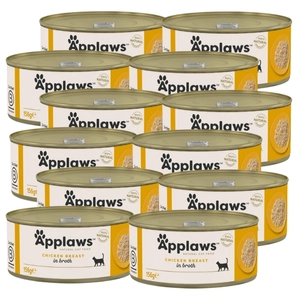 Applaws Cat Pierś z Kurczaka 12x156g PUSZKA
