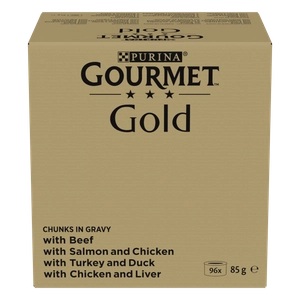 Purina Gourmet Gold Kawałki w sosie mix 96x85g