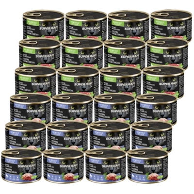 DOLINA NOTECI Super Rafi Cat P&F Mix Smaków 24x185g