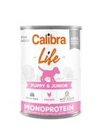 CALIBRA Dog Life Puppy & Junior Chicken 400g