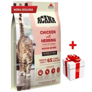 ACANA Indoor Entree Cat 4,5kg + niespodzianka dla kota GRATIS!