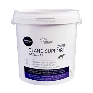 OVER Zoo Gland Support granules - na gruczoły około odbytowe - 600g