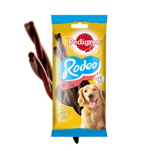 PEDIGREE® Rodeo™ 123g - przysmak dla dorosłych psów, z wołowiną