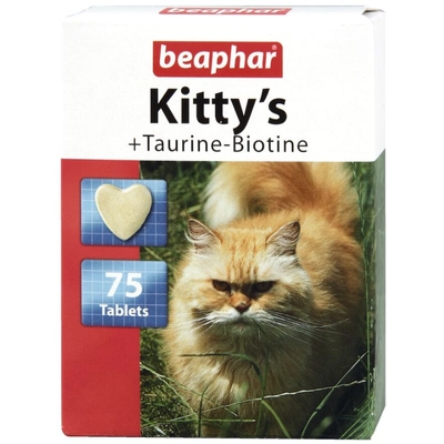 KITTY'S + TAURINE-BIOTINE 75TAB - tabletki witaminowe dla kotów