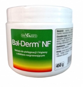 BAL-DERM Balsam do pielęgnacji i higieny z efektem rozgrzewającym   450g