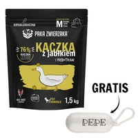 Paka Zwierzaka - Seventh heaven - Kaczka z jabłkiem (duck & apple) 1,5kg + ETUI na kupoworki GRATIS !!!