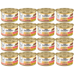 Purina Gourmet Gold łosoś/ kurczak w sosie 48x85g