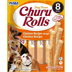 INABA Churu Rolls Dla Psa Kurczak 3x(8x12g) 3+1 GRATIS