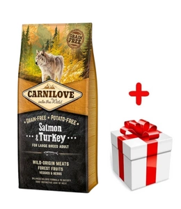 Carnilove Salmon & Turkey for Large Breed Adult 12kg + niespodzianka dla psa GRATIS!