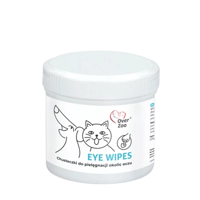 OVER ZOO Eye Wipes chusteczki do pielęgancji oczu 130szt