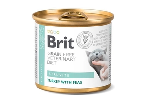 Brit gf veterinary diets cat Struvite 200g