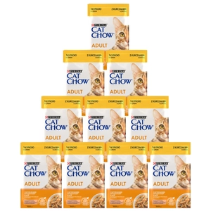 PURINA Cat Chow Adult Karma dla kotów z kurczakiem i cukinią w galaretce 10x85g