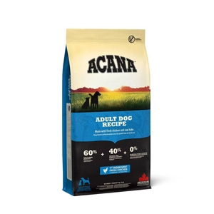 ACANA Adult Dog 17kg/Opakowanie uszkodzone (8051, 8525, 8527, 177,395,877,949) !!!