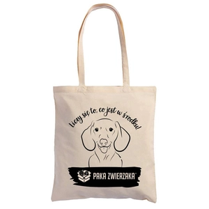 PAKA ZWIERZAKA- Torba bawełniana
