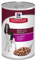 HILL'S SP Science Plan Canine Adult wołowina 370g - puszka