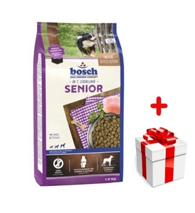 Bosch Senior 1kg  + niespodzianka dla psa GRATIS
