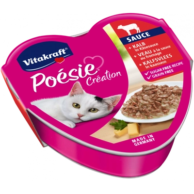 Vitakraft POESIE mokra karma dla kota cielęcina z serem 85g