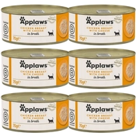 Applaws Cat Kurczak i Ser 6x70g PUSZKA