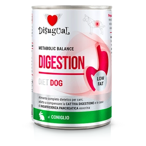 Disugual Karma mokra dla psa Weterynaryjna DIGESTION Królik (dorosły) 400g