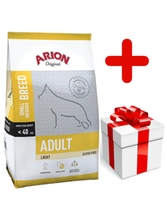 ARION Original Adult Small/Medium Breed Light 12kg + niespodzianka dla psa GRATIS!