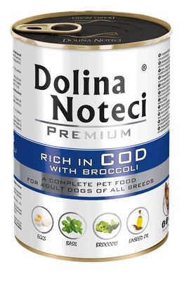 Dolina Noteci Premium Dorsz z brokułami 400g