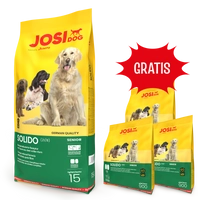 JOSERA JosiDog Solido 15kg + 2,7kg GRATIS!!