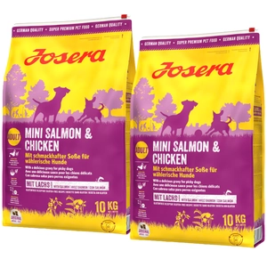 JOSERA Mini Salmon & Chicken 2x10kg