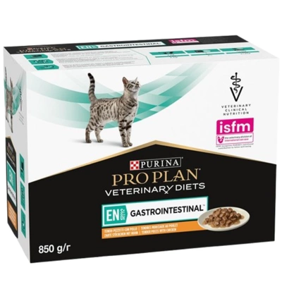 PURINA Veterinary PVD EN Gastrointestinal kurczak Cat 10x85g saszetka