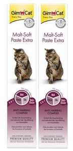 GIMBORN Gim Cat Malt-Soft Extra Pasta odkłaczająca dla kota 2x100g